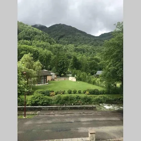T2 résidence Grand Hotel appt 102 - village thermal montagne Aulus-les-Bains Exterior foto